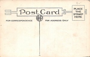 F60/ North Bloomfield Ohio Pennant Postcard c1910 Sincerest