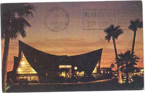 Trader Vic's Restaurant, Scottsdale, Arizona,  AZ, 1967 Chrome