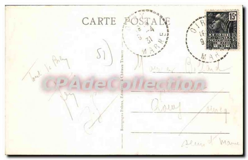 Old Postcard Chalons Sur Marne The Hemicycle Old Gate