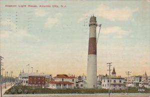 New Jersey Atlantic City Absecon Lighthouse 1911