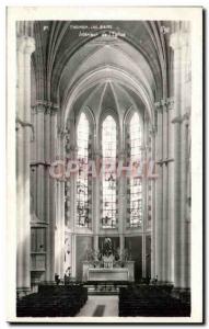 Modern Postcard Thonon les Bains Interior of & # 39eglise