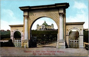 Entrance To Point Loma Homestead, Raja Yoga Academy San Diego California C140