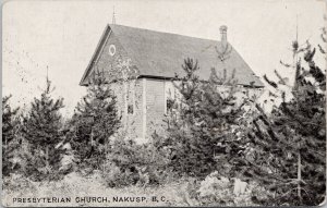 Nakusp BC Presbyterian Church British Columbia Litho Postcard F85