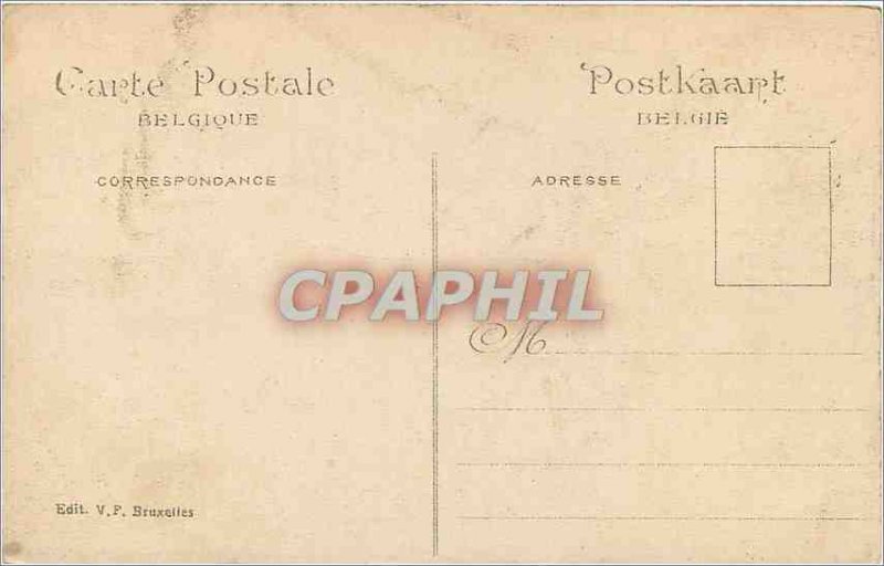 Old Postcard BRUSSELS EXPO 1910 Green Dog