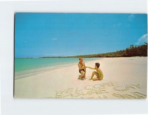 Postcard Treasure Cay, Great Abaco, Bahamas