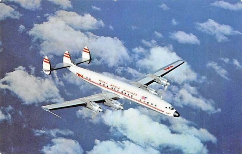 Airline Postcards TWA Trans World Airlines Jetstream  P22353 