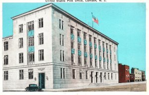 Vintage Postcard 1920's United States Post Office Camden New Jersey Carter Paper