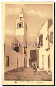 Old Postcard The Mosque Sidi Bou Said