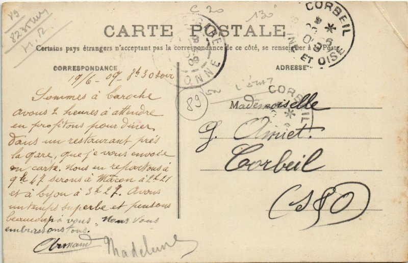CPA LAROCHE-MIGENNES Hotel Restaurant BAPTISTE (978132)