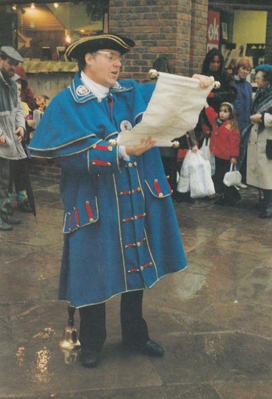 York Town Crier Postcard