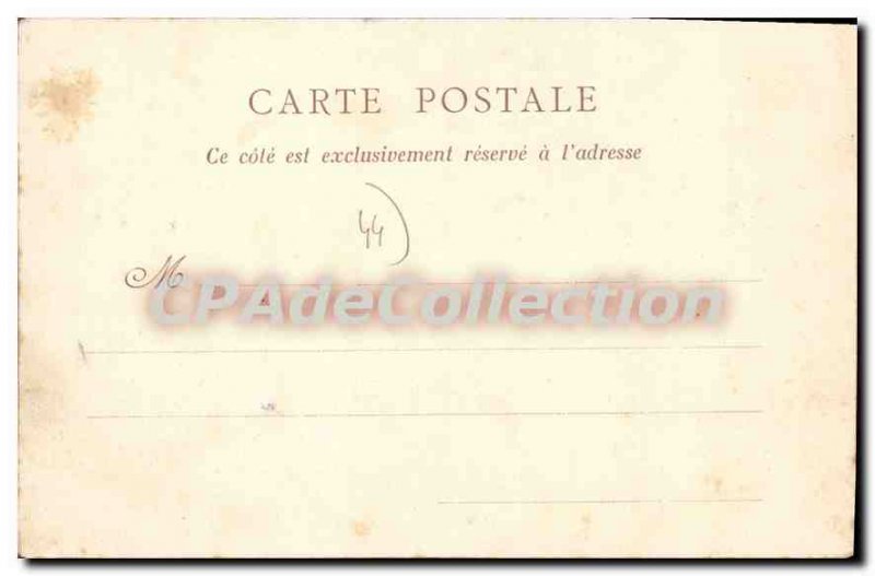 Old Postcard Pornic Chateau