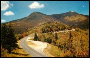Mount Mitchell Intersection on Blue Ridge Parkway, NC