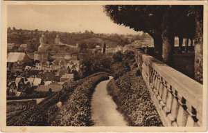 CPA Fougeres La ville basse vue du jardin public (1237706)