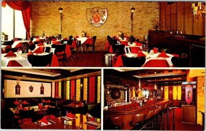 Postcard RESTAURANT SCENE Waukegan Illinois IL AM8206