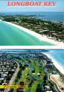 2~4X6 Postcards  Longboat Key, FL Florida  BEACH~HOTELS~GOLF COURSES~HOMES