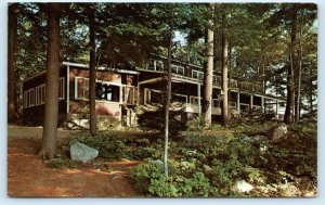 SOUTH CASCO, Maine ME ~ Roadside MIGIS LODGE 1962 Cumberland County Postcard