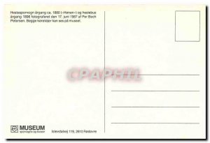 Postcard Modern Hestesporvogn �rgang ca 1880 Hibeb og hestebus