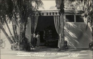 Sarasota Florida FL Museum of the American Circus Real Photo Vintage Postcard