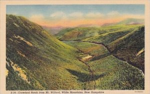 Crawford Notch From Mount Willard White Mountains New Hamshire