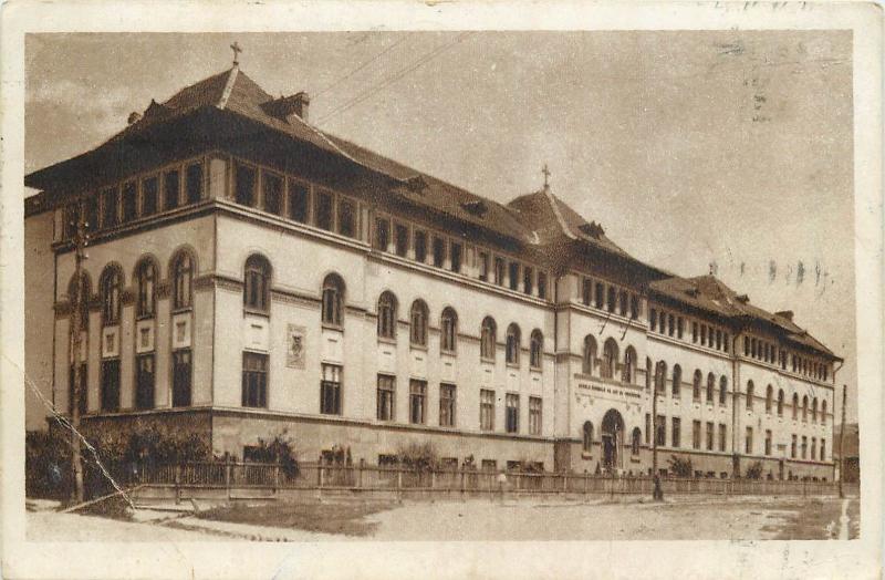 Romania Blaj Teacher s School Scoala Normala de Invatatori 1940s