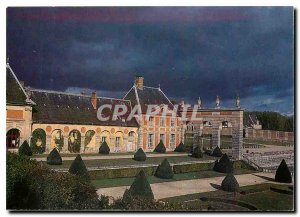 Modern Postcard Chateau of Vaux le Vicomte and common Portico West