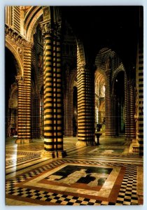 Cattedrale interior SIENA Italy 4x6 Postcard