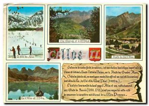 Postcard Modern Allos Alpes de Haute Provence alt 1425 m