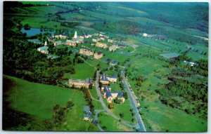 Postcard - Air View of Colby College, Waterville, Maine, USA