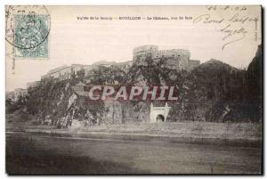 Old Postcard Valle Semoy Bouillon Chateau front view