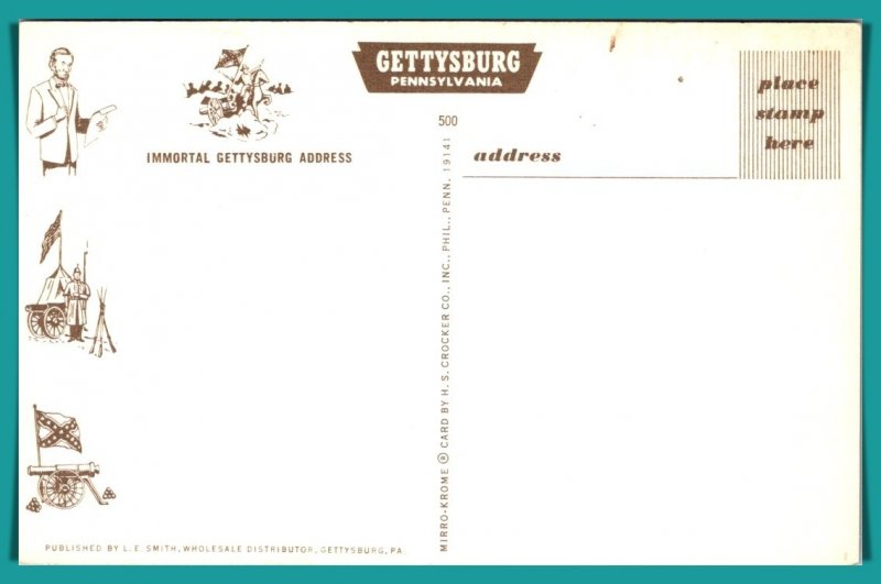 Gettysburg Address - [MX-939]