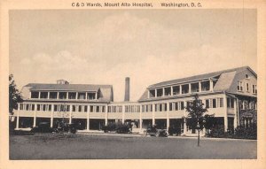 Washington D.C. Mount Alto Hospital,C & D Wards Photo Print Vintage PC U5412