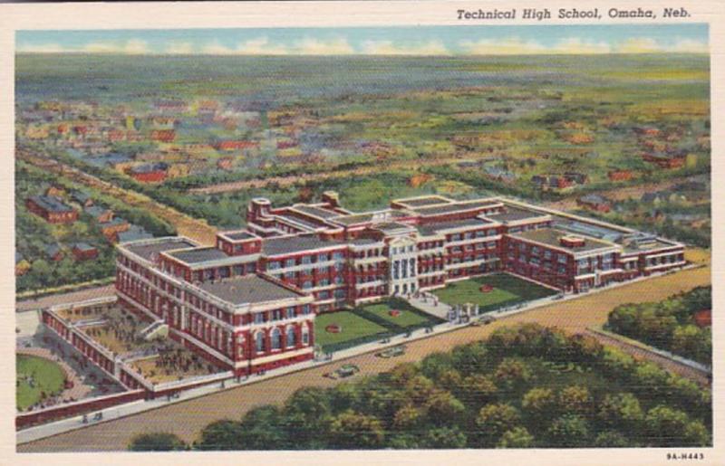 Nebraska Omaha Technical High School Curteich