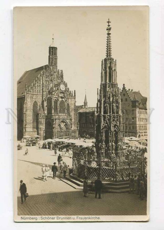 3059324 GERMANY Nurnberg Schoner Brunnen u. Frauenkir