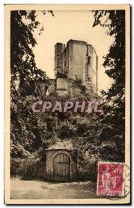 Old Postcard Gisors Old Castle Tower St Thomas