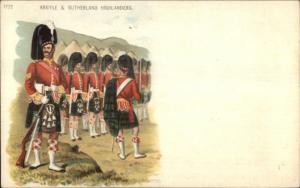 Scotland Military Art Soldiers Kilts Guns Argyle & Sutherland Highlanders PC