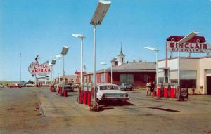 Little America Wyoming Little America Gas Station Vintage Postcard J59383