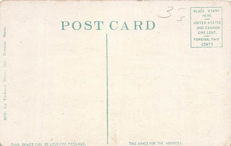 c1910 Old Orchard Street Pier Cars People Old Orchard Beach Maine ME