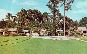 Air Base Motel - Jacksonville, Florida - Vintage Postcard