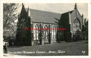 8 Postcards, Ames Iowa, RPPC, Various Scenes, Photo