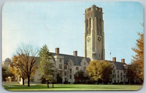 Toledo Ohio 1950s Postcard University Of Toledo View
