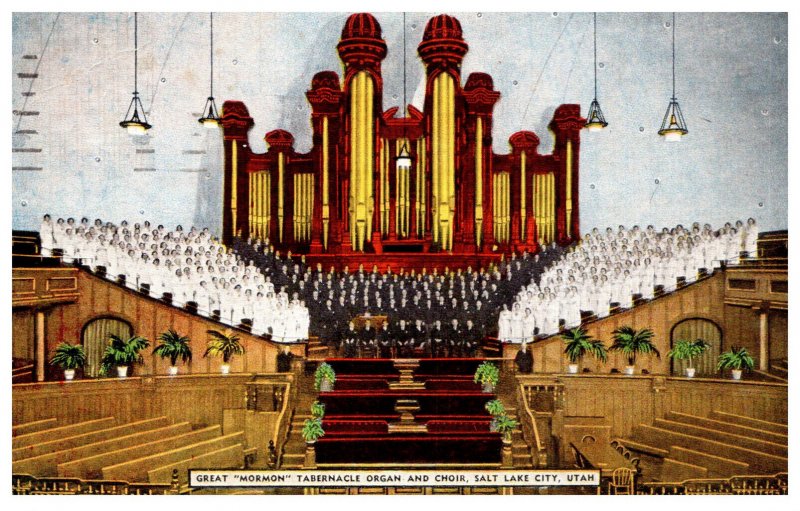 Utah    Salt Lake City Tabernacle organ and Choir