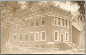 BETHEL VT BANK ANTIQUE REAL PHOTO POSTCARD RPPC