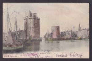 FRANCE, Postcard, La Rochelle, The Port Exit
