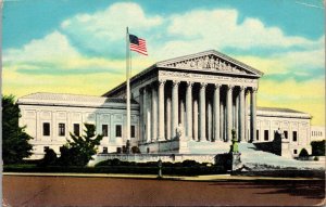 Washington D C The Supreme Court Building 1954