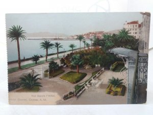 Hotel Gonnet Cannes France Vintage Antique  Postcard