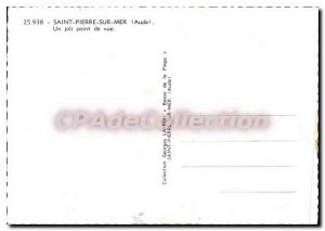 Modern Postcard Saint Pierre Sur Mer A Pretty Viewpoint