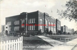 IA, Estherville, Iowa, RPPC, High School, 1949 PM, LL Cook Photo