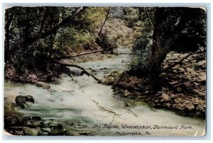 1914 Rapids Wissahickon Fairmount Park Philadelphia Pennsylvania Posted Postcard