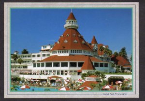 CA Hotel Del Coronado Pool San Diego California Postcard