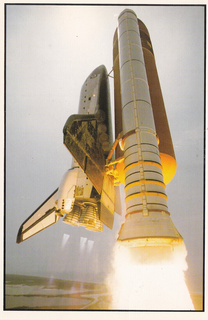 NASA Space Shuttle Challenger Lifting Off Topics Transportation